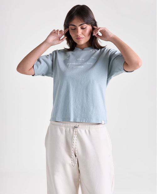 CAMISETA MC ESTAMPADA