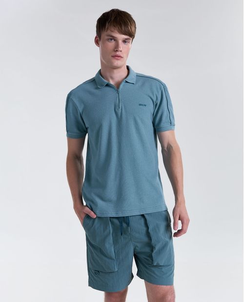 POLO MC SLIM FIT CIERR