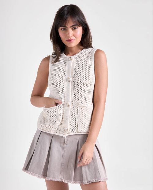 KNITED VEST