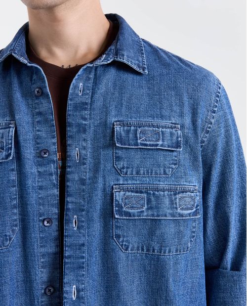 CAMISA ML TONO MEDIO