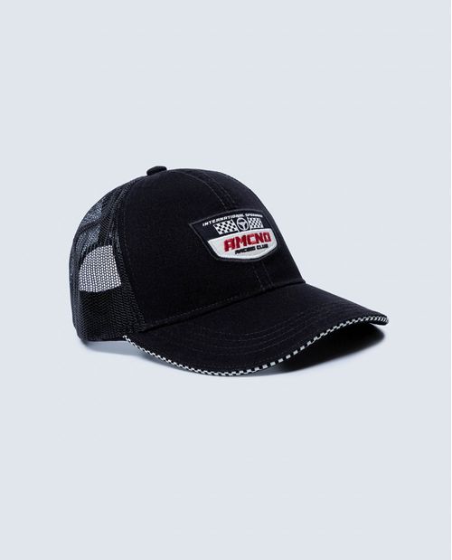 Gorra clásica en algodón estilo camionero