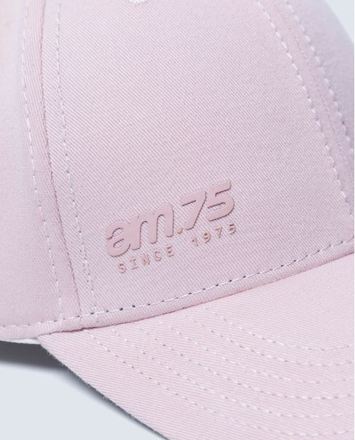 Gorra ajustada en algodón con logo bordado