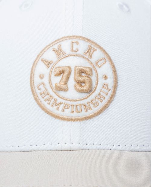 Gorra clásica en algodón con logo bordado