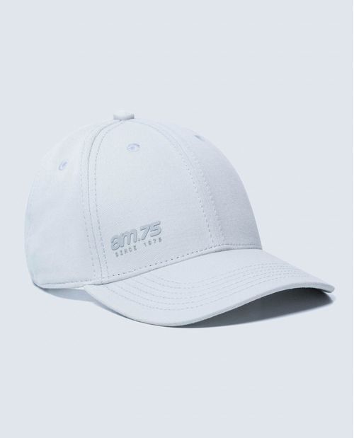 Gorra ajustada en algodón con logo bordado