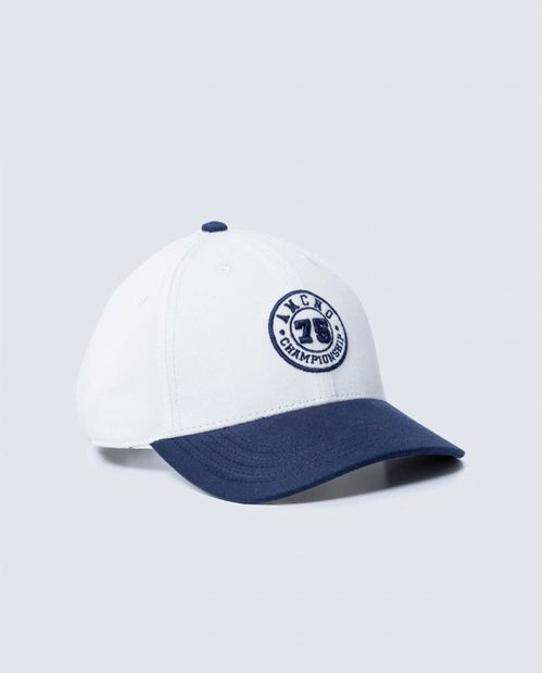 Gorra clásica en algodón con logo bordado