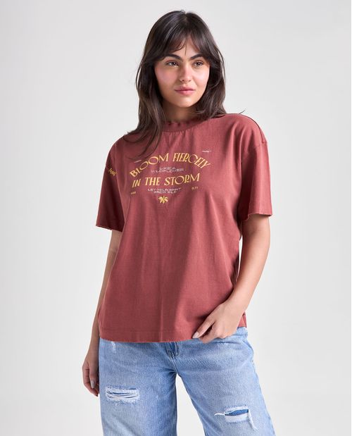 CAMISETA MC ESTAMPADA