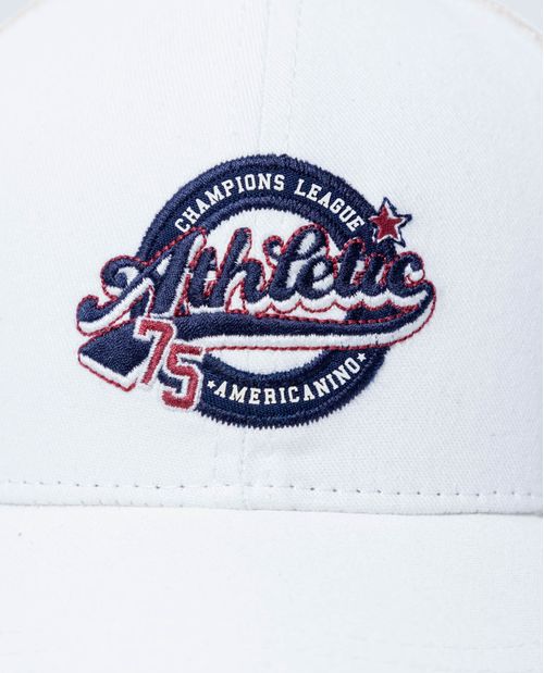 Gorra clásica en algodón con logo Athletic