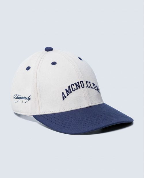 Gorra clásica en algodón con bordados