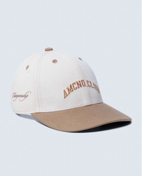 Gorra clásica en algodón con bordados