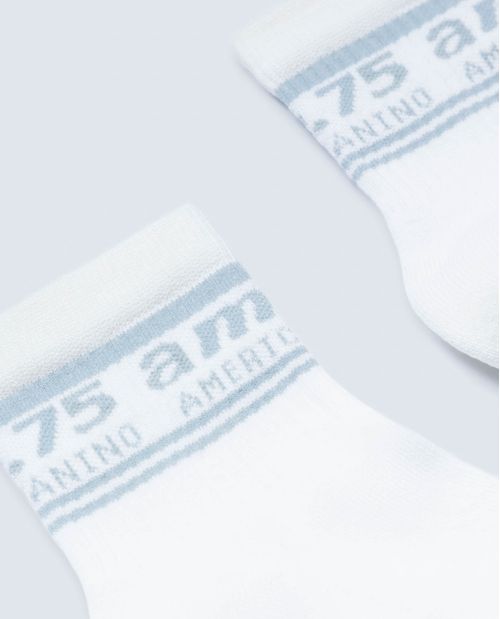 Calcetines ajustados en algodón altura clásica