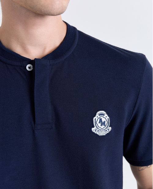 POLO MC SLIM FIT CUE NERU
