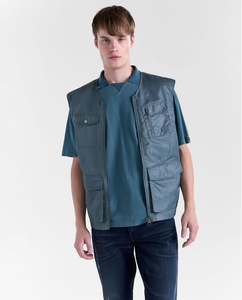 CHAQUETA + CHALECO CARGO