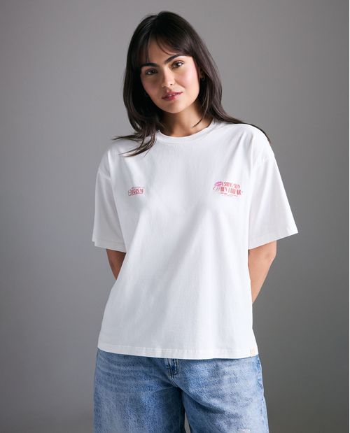 CAMISETA MC ESTAMPADA