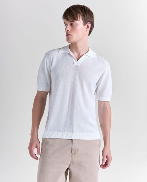 Polo regular algodón caída recta