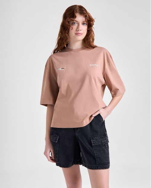 CAMISETA MC ESTAMPADA