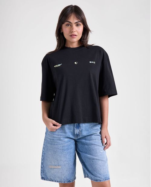 CAMISETA MC ESTAMPADA